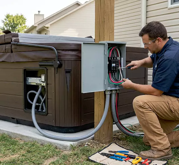 Professional Hot Tub Electrical Installation: Your Local Spa Wiring Team in Hartselle, AL